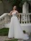 Preview: Elegantes Brautkleid mit Spitzenkorsage und Tüllrock SH-022